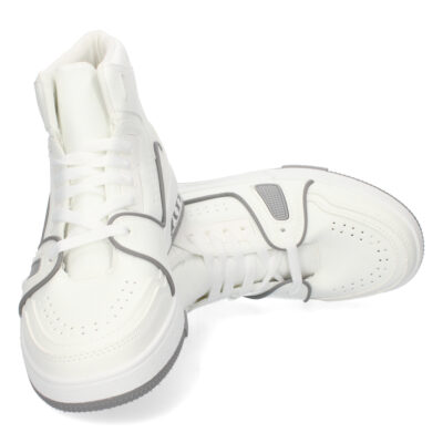 Zapatilla Abotinada Plana con Cordones - Imagen 5