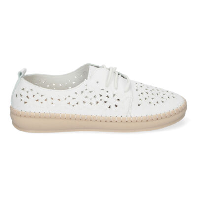 Zapato Casual De Mujer Estilo Oxford, Diseño Calado - Imagen 2