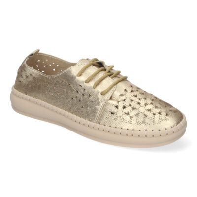 Zapato Casual De Mujer Estilo Oxford, Diseño Calado - Imagen 3