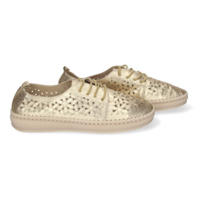 Zapato Casual De Mujer Estilo Oxford, Diseño Calado - Imagen 5