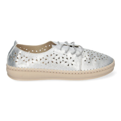Zapato Casual De Mujer Estilo Oxford, Diseño Calado - Imagen 2