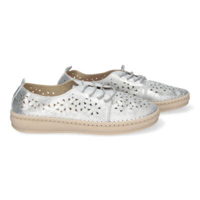Zapato Casual De Mujer Estilo Oxford, Diseño Calado - Imagen 5