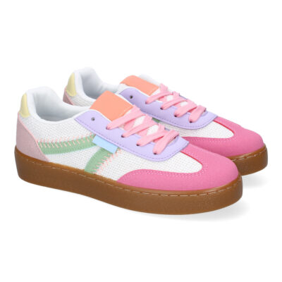 Zapatilla Deportiva de Mujer Casual, Diseño Moderno y Elegante que Combina Varios Colores