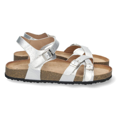 Sandalia Plana Bio con Hebillas