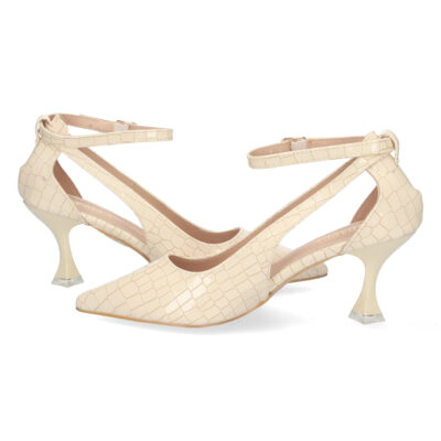 Zapato de Tacon Fino con Cierre de Hebilla - Imagen 5