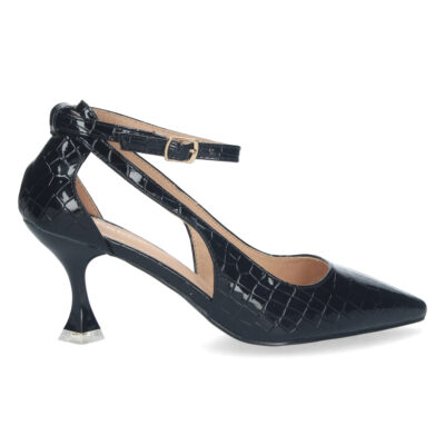 Zapato de Tacon Fino con Cierre de Hebilla - Imagen 2