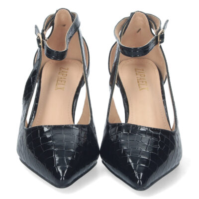Zapato de Tacon Fino con Cierre de Hebilla - Imagen 3