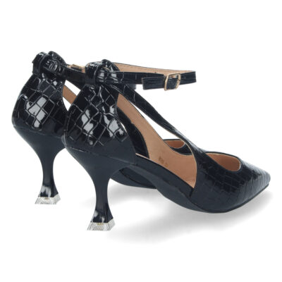 Zapato de Tacon Fino con Cierre de Hebilla - Imagen 4