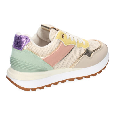 Zapatillas Casual para Mujer, Comdodas y Elegantes, Diseño Moderno Calado, Bicolor - Imagen 4