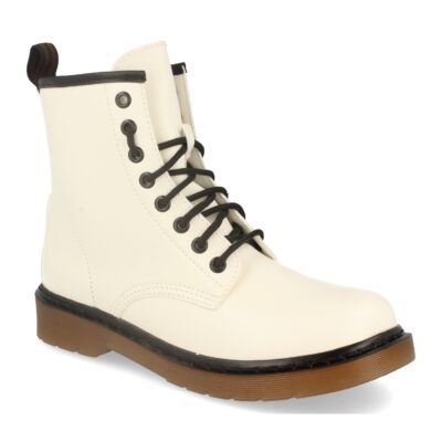 Botin de Mujer Moda y Estilo Militar con Cordones - Imagen 2