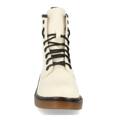 Botin de Mujer Moda y Estilo Militar con Cordones - Imagen 3