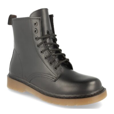 Botin de Mujer Moda y Estilo Militar con Cordones - Imagen 2