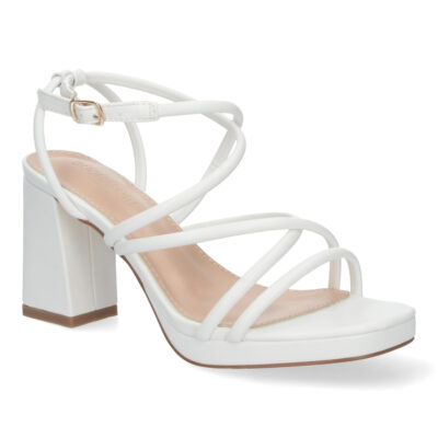 Sandalias de Mujer de fiesta, con tiras entrecruzadas - Imagen 3