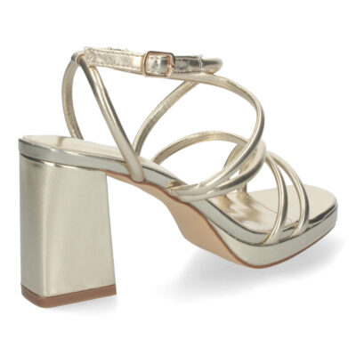 Sandalias de Mujer de fiesta, con tiras entrecruzadas - Imagen 4