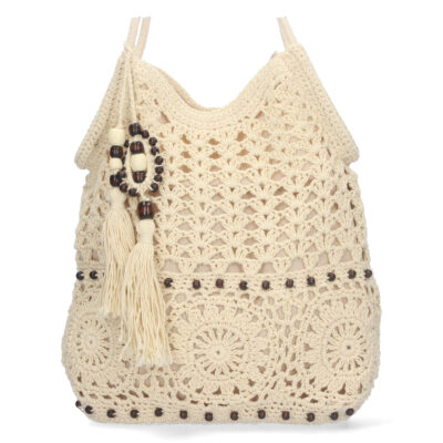 Bolso de Mano Bordado y Cremallera - Imagen 3