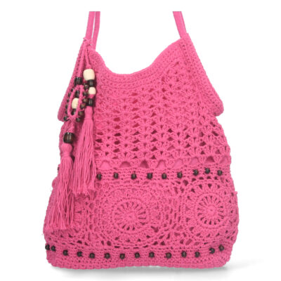 Bolso de Mano Bordado y Cremallera - Imagen 3