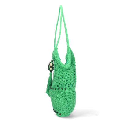 Bolso de Mano Bordado y Cremallera - Imagen 2