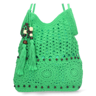 Bolso de Mano Bordado y Cremallera - Imagen 3
