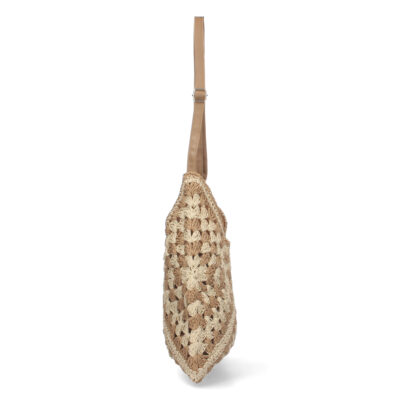 Bolso de Hombro Rafia y Cremallera - Imagen 2