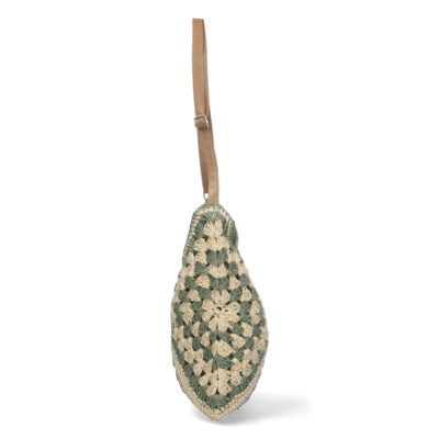 Bolso de Hombro Rafia y Cremallera - Imagen 2