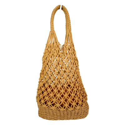 Capazo de Malla con Bolsa Interior de Hombro