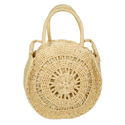 Bolso de Hombro Redondo con Doble Bolsillo Interior