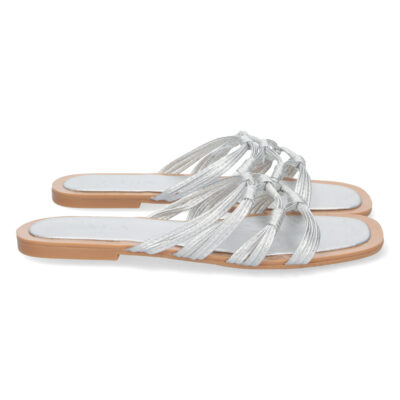 Sandalia Plana Comoda con Talon Abierto
