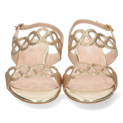 Sandalia de Tacón Palas con Strass y Hebilla - Imagen 3