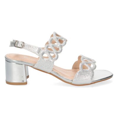 Sandalia de Tacón Palas con Strass y Hebilla - Imagen 2