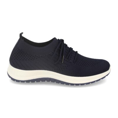 Zapatillas de Mujer con Tejido Elastico y Cordones