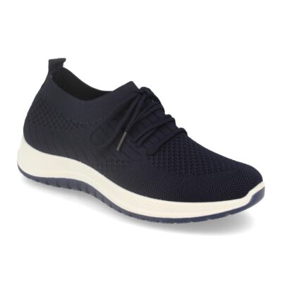 Zapatillas de Mujer con Tejido Elastico y Cordones - Imagen 2