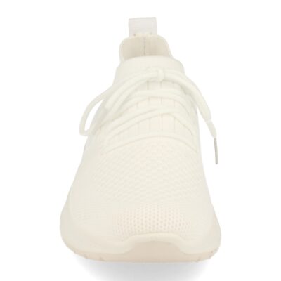 Zapatillas de Mujer con Tejido Elastico y Cordones - Imagen 3