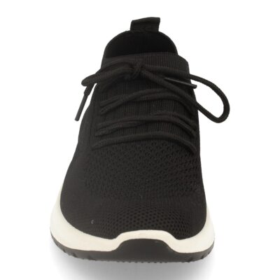Zapatillas de Mujer con Tejido Elastico y Cordones - Imagen 3