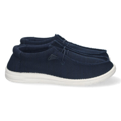 Mocasin Plano con Cordones Elastico