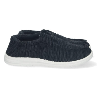 Mocasin Plano con Cordones Elastico