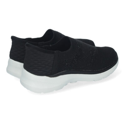 Zapatillas Deportivas de Mujer, Planas, Cómodas Material Elastico - Imagen 2