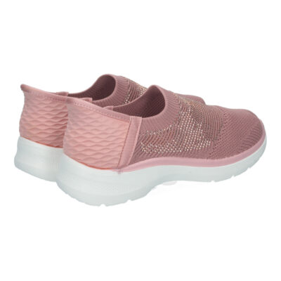 Zapatillas Deportivas de Mujer, Planas, Cómodas Material Elastico - Imagen 2