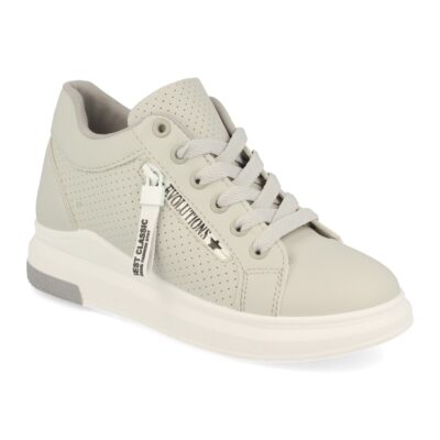 Zapatillas de Mujer con Cuña y Perforado Mil Puntos - Imagen 2