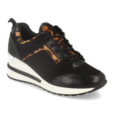 Zapatilla de Mujer con Cuña y Estampado - Imagen 2