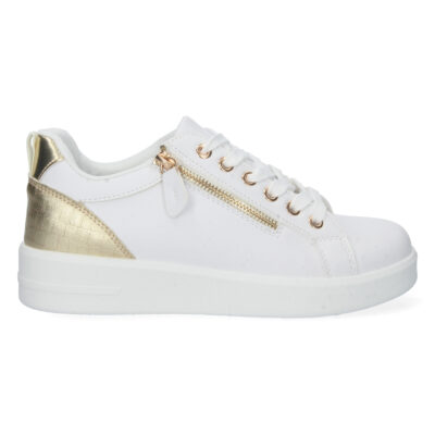 Zapatilla Plana con Cremallera y Cordones - Imagen 2