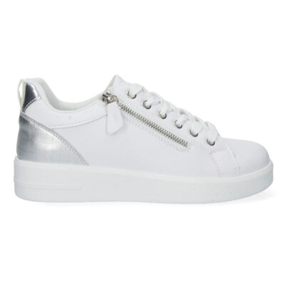 Zapatilla Plana con Cremallera y Cordones - Imagen 2