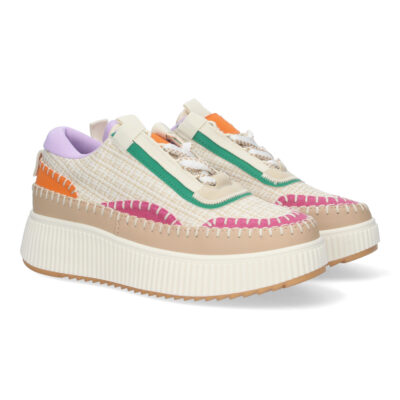Zapatillas Casual para Mujer con Plataforma Dentada