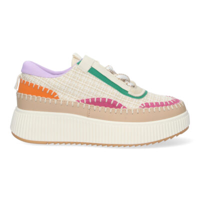 Zapatillas Casual para Mujer con Plataforma Dentada - Imagen 2