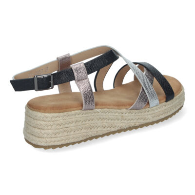 Sandalias de Planas para Mujer, Elegantes y Cómodas con Detalles Entrecruzados - Imagen 4