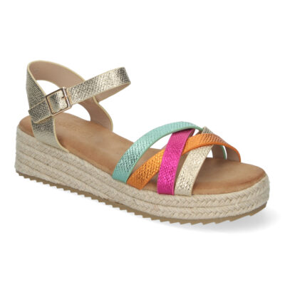 Sandalias Planas para Mujer, con Yute, Elegantes y Cómodas - Imagen 3