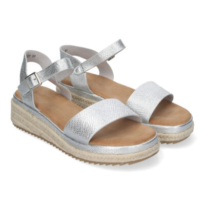 Sandalias Planas para Mujer, con Yute, Elegantes y Cómodas