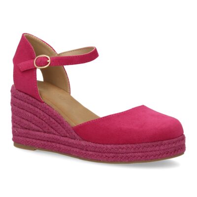 Sandalia de cuña de yute para mujer, comodas y elegantes diseño moderno con el yute en el mismo tono - Imagen 4