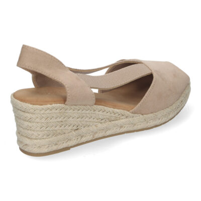 Sandalia de Cuña para Mujer, Cómda y Elegante, Forrada de Yute - Imagen 4