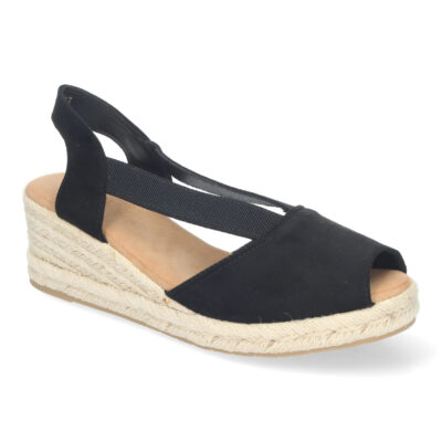 Sandalia de Cuña para Mujer, Cómda y Elegante, Forrada de Yute - Imagen 3