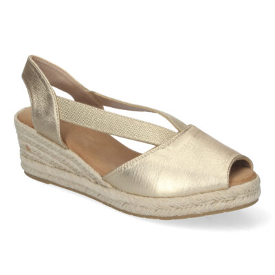 Sandalia de Cuña para Mujer, Cómda y Elegante, Forrada de Yute - Imagen 3